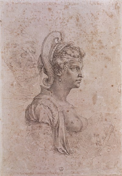 Zenobia, Königin von Palmyra, Syrien (3. Jahrhundert n. Chr.) von Michelangelo Buonarroti